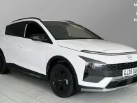 New Hyundai Bayon Blackline 90 HP (66 kW) 2026 Atlas white SUV