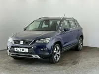 Used Seat Ateca Ecomotive 115 HP (84 kW) 2017 Blue SUV