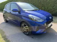 Used Hyundai i10 Premium 2021 Blue Hatchback