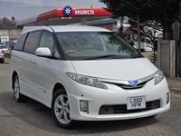 Used Toyota Estima Hybrid 2010 White MPV