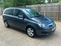 Used Vauxhall Zafira 140 HP (102 kW) 2011 Blue MPV