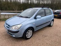 Used Hyundai Getz 105 HP (77 kW) 2006 Blue Hatchback