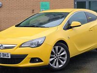 Used Vauxhall Astra GTC SRi 2013 Yellow Hatchback