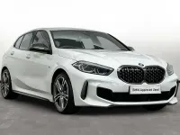 Used BMW M135 M Performance 302 HP (222 kW) 2019 White Hatchback