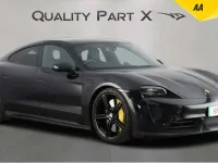 Used Porsche Taycan Performance Package 559 kW (761 HP) 2021 Black Sedan