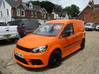 Used VW Caddy 102 HP (75 kW) 2012 Orange MPV