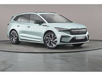 Used Skoda Enyaq iV SportlinePlus 154 kW (210 HP) 2024 Arctic silver metallic SUV