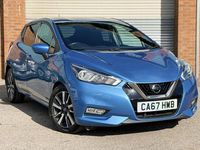 Used Nissan Micra N-Connecta 90 HP (66 kW) 2017 Blue Hatchback