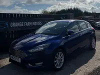 Used Ford Focus Titanium 2017 Blue Hatchback
