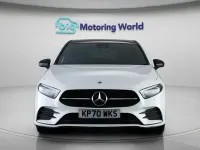 Begagnad Mercedes A150 Exclusive 150 HK (110 kW) 2021 Vit Halvkombi