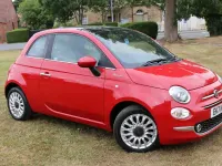 Used Fiat 500 Dolcevita 70 HP (51 kW) 2021 Red Hatchback