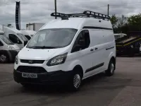 Used Ford Transit Custom 100 HP (73 kW) 2015 White Van