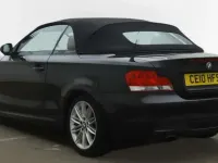 Used BMW 120 Cabriolet M Sport 2010 Black Cabriolet