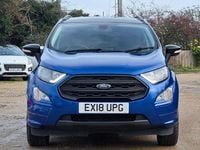 Used Ford Ecosport ST-Line 101 HP (74 kW) 2018 Blue SUV