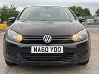 Used VW Golf VI S 105 HP (77 kW) 2010 Black Hatchback