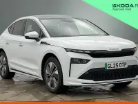 Used Skoda Enyaq iV 210 kW (286 HP) 2025 Moon white metallic SUV