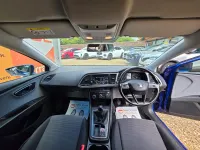 Begagnad Seat Leon SE Dynamic 2018 Blå Halvkombi