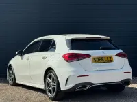 Used Mercedes A200 AMG Line Premium 160 HP (117 kW) 2018 White Hatchback