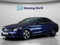 Used Mercedes C220 191 HP (140 kW) 2019 Blue Sedan