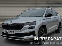 Used Skoda Karoq SportLine 150 HP (110 kW) 2023 Brilliant silver metallic SUV