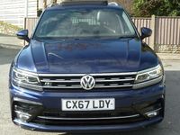 Used VW Tiguan R-line 180 HP (132 kW) 2017 Blue SUV