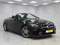 Begagnad Mercedes E220 AMG line 194 HK (142 kW) 2018 Svart Cab