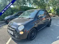 Used Fiat 500 S 85 HP (62 kW) 2011 Black Hatchback