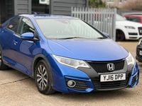 Used Honda Civic SE Plus 120 HP (88 kW) 2016 Blue Hatchback