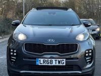 Used Kia Sportage GT-Line S 177 HP (130 kW) 2018 Silver SUV
