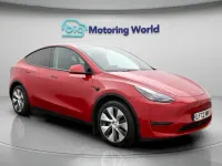 Used Tesla Model Y Long Range AWD 378 kW (514 HP) 2022 Red SUV