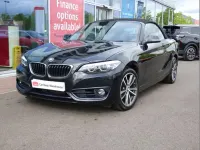 Usado BMW 218 Sport Line 134 HP (98 kW) 2020 Preto Cabrios