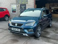 Used Seat Ateca Ecomotive 115 HP (84 kW) 2016 Blue SUV