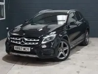 Used Mercedes GLA220 AMG line 177 HP (130 kW) 2017 Black SUV