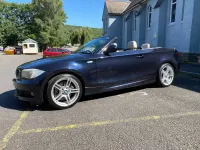 Used BMW 123 Cabriolet Sport Line 2013 Black Cabriolet
