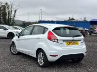 Used Ford Fiesta Zetec 125 HP (91 kW) 2013 White Hatchback