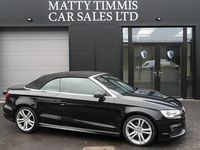 Used Audi Cabriolet S-Line 150 HP (110 kW) 2014 Black Cabriolet