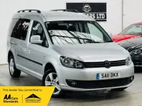 Used VW Caddy Maxi Life 102 HP (75 kW) 2011 Silver MPV