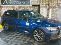 Used Audi Q7 Black Edition 286 HP (210 kW) 2020 Blue SUV