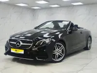 Begagnad Mercedes E220 AMG line 194 HK (142 kW) 2018 Svart Cab
