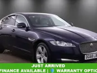 Used Jaguar XF Portfolio 180 HP (132 kW) 2018 Blue Sedan
