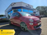 Used Fiat 500 S 69 HP (50 kW) 2019 Red Hatchback