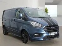 Used Ford Transit Custom Sport 170 HP (125 kW) 2018 Blue Van