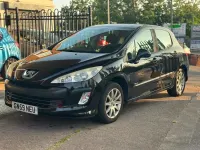 Used Peugeot 308 95 HP (69 kW) 2009 Black Hatchback