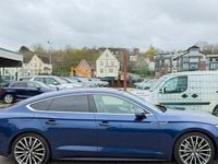 Used Audi A5 Sportback S-Line 190 HP (139 kW) 2018 Blue Hatchback
