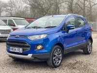 Used Ford Ecosport Titanium 125 HP (91 kW) 2015 Blue SUV