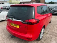 Used Vauxhall Zafira Tourer SRi 2015 Red MPV
