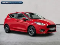 Used Ford Fiesta ST-Line 125 HP (91 kW) 2021 Red Hatchback