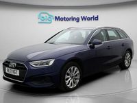 Used Audi A4 148 HP (108 kW) 2021 Blue Estate