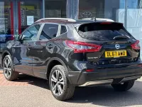 Used Nissan Qashqai N-Connecta 115 HP (84 kW) 2017 Black SUV