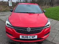 Used Vauxhall Astra SRi 2016 Red Hatchback